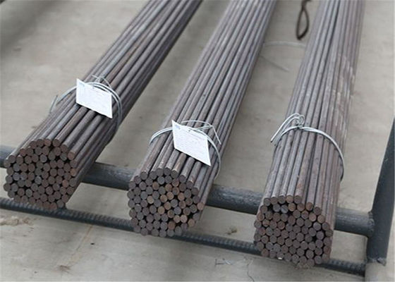 3.5m Deform Spring Steel Round Bar , 250mm High Carbon Steel Rod
