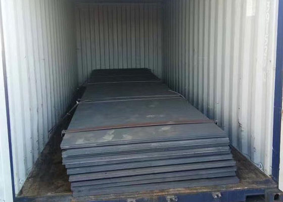 Q235 SS400 A36 แผ่นเหล็กคาร์บอนเคลือบสำหรับหลังคา